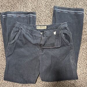 American Eagle Outfitters womens Dark Gray corduroy